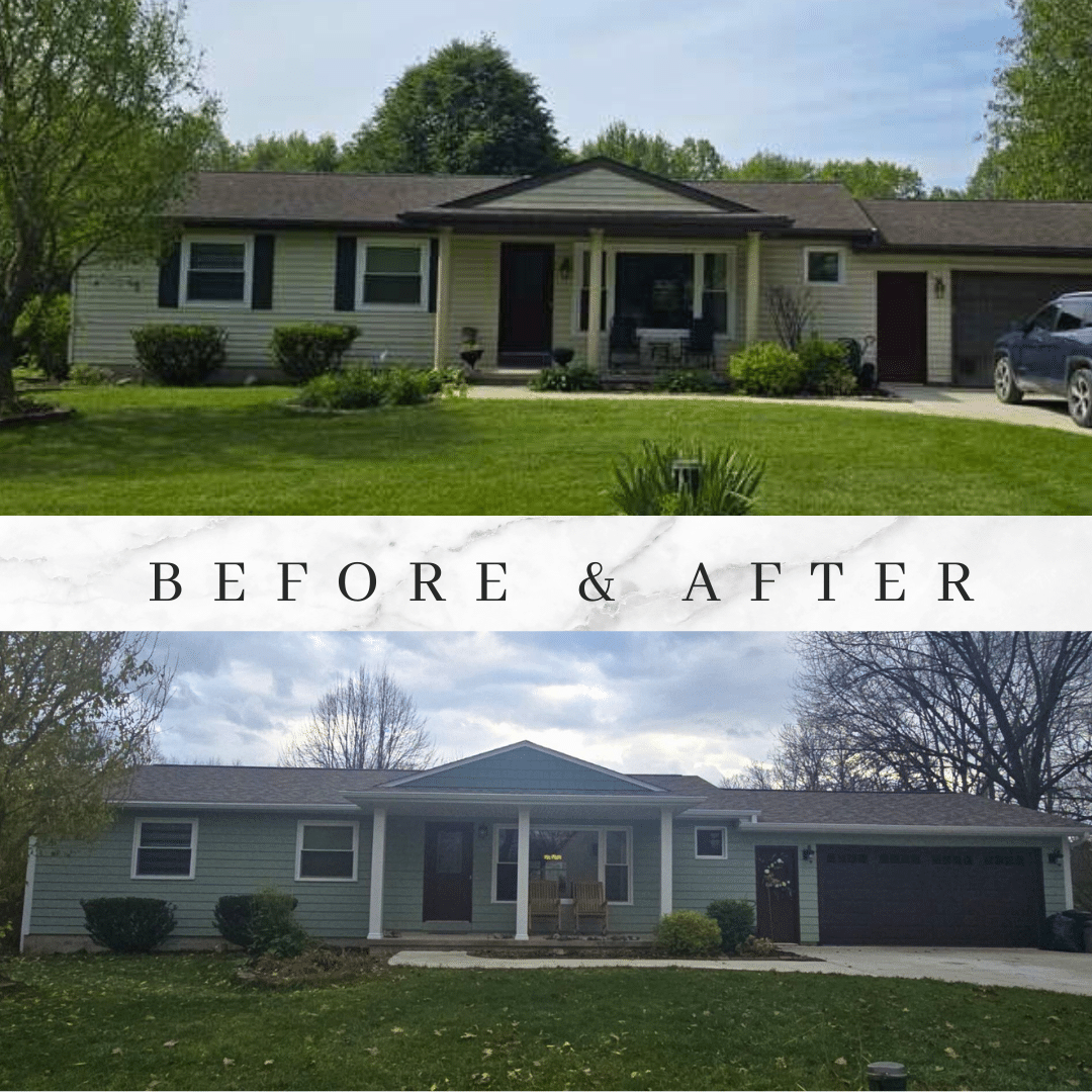 Siding Replacement with James Hardie Dream Lap Siding and Magnolia Homes Collections